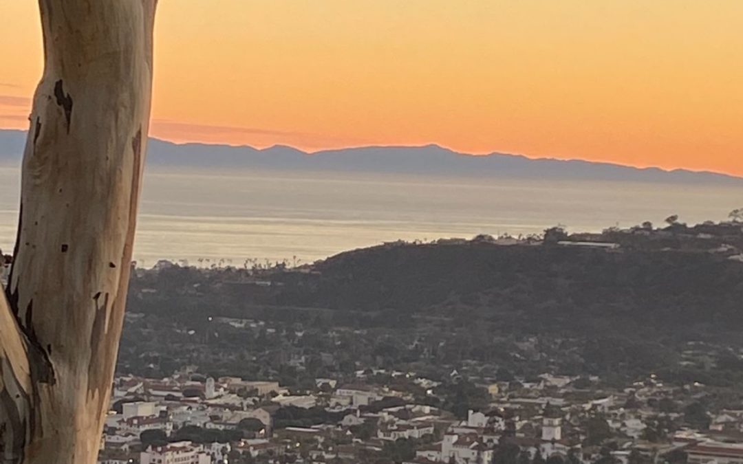 Sunset Santa Barbara Ocean