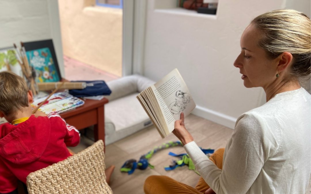 psychological flexibility parent reading to child