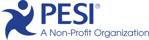 PESI corporate logo in blue