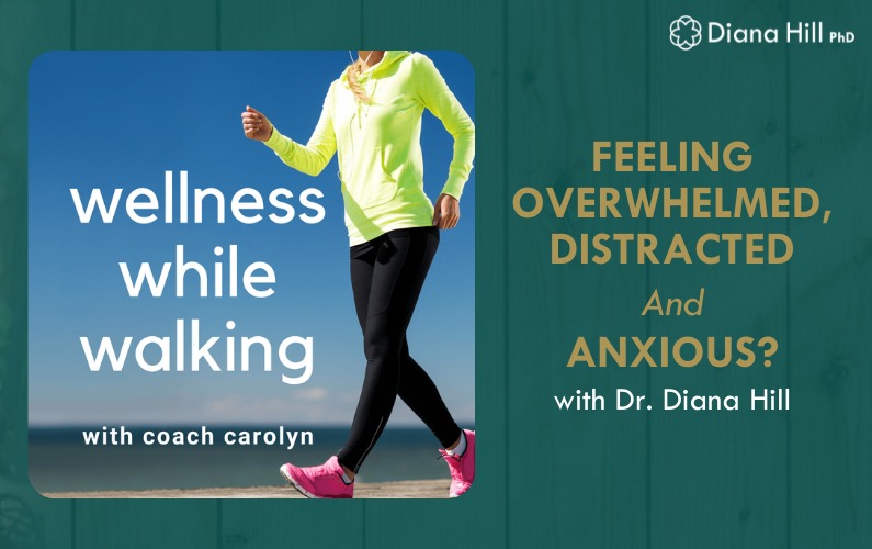 Feeling Overwhelmed, Distracted and Anxious_ Dr. Diana Hill Joins us to Help with Dr. Diana Hill on Wellness While Walking Podcast