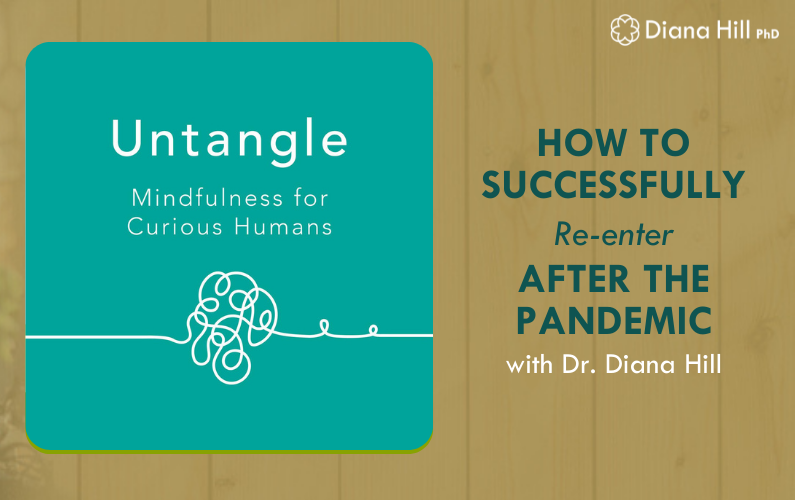 How to Successfully Re-enter After the Pandemic With Dr. Diana Hill on the Untangle Podcast