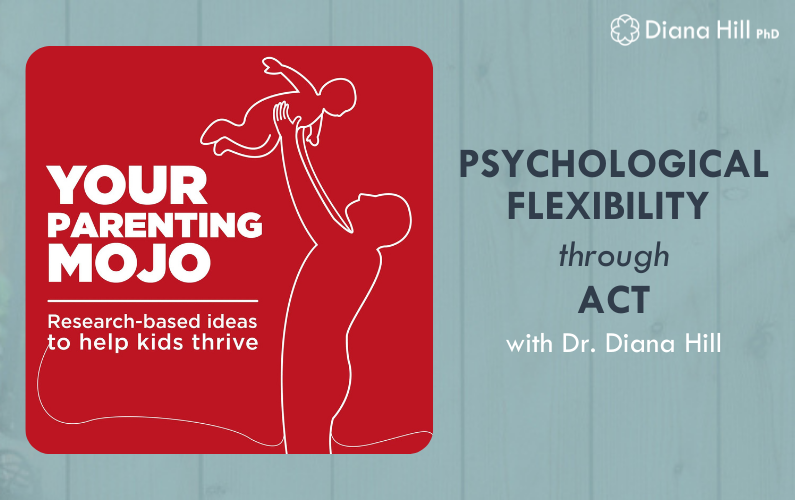 Psychological Flexibility through ACT with Dr. Diana Hill on the Your Parenting Mojo podcast