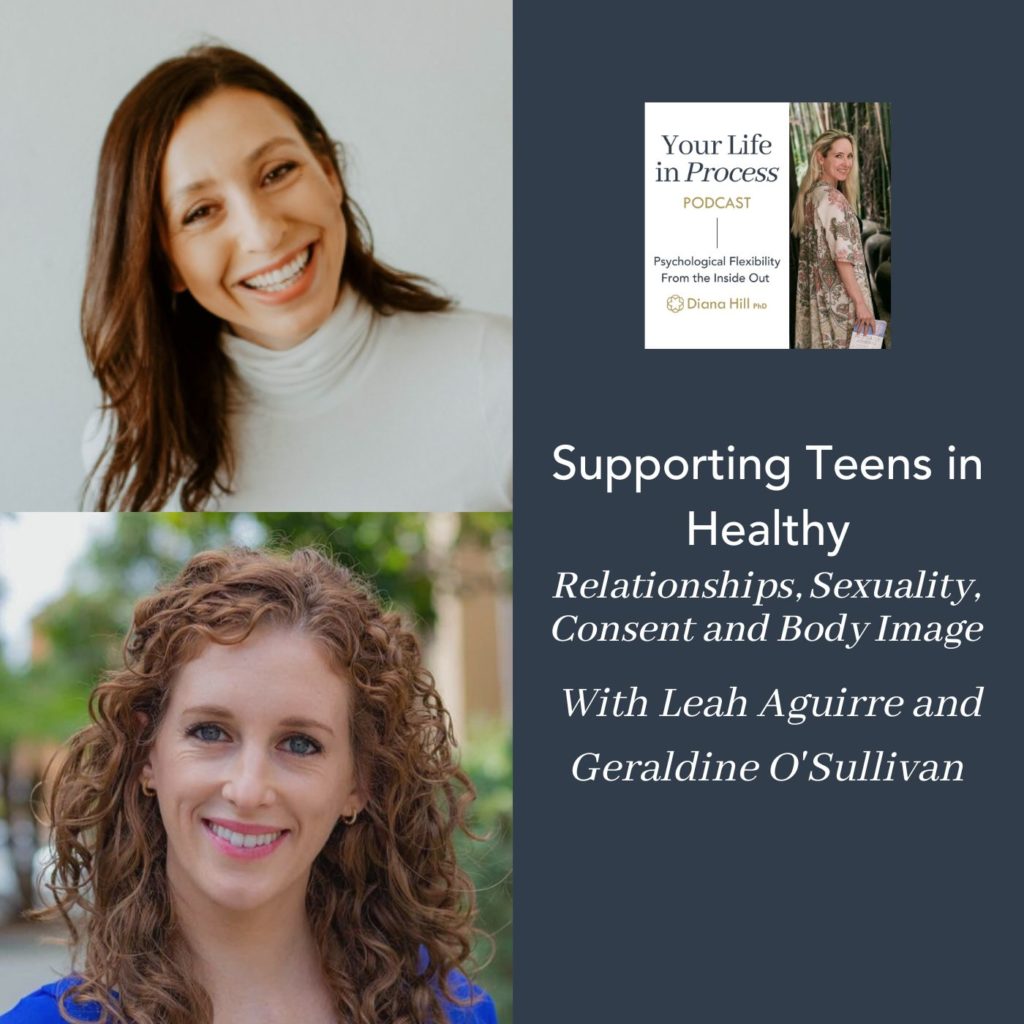 057 Cover YLIP Supporting Teens in Healthy Relationships, Sexuality, Consent and Body Image With Leah Aguirre and Geraldine O'Sullivan