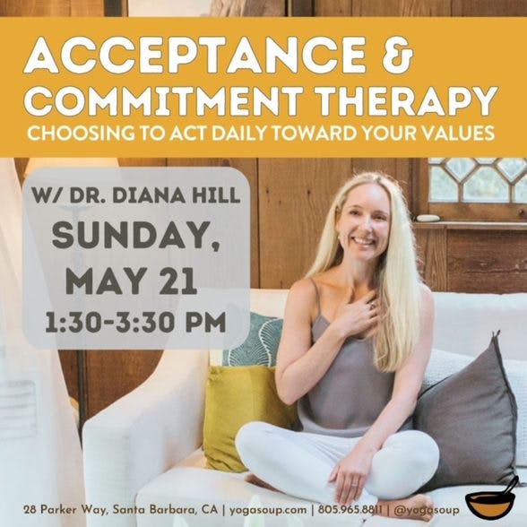 Acceptance and commitment Therapy online workshop dr dianahill