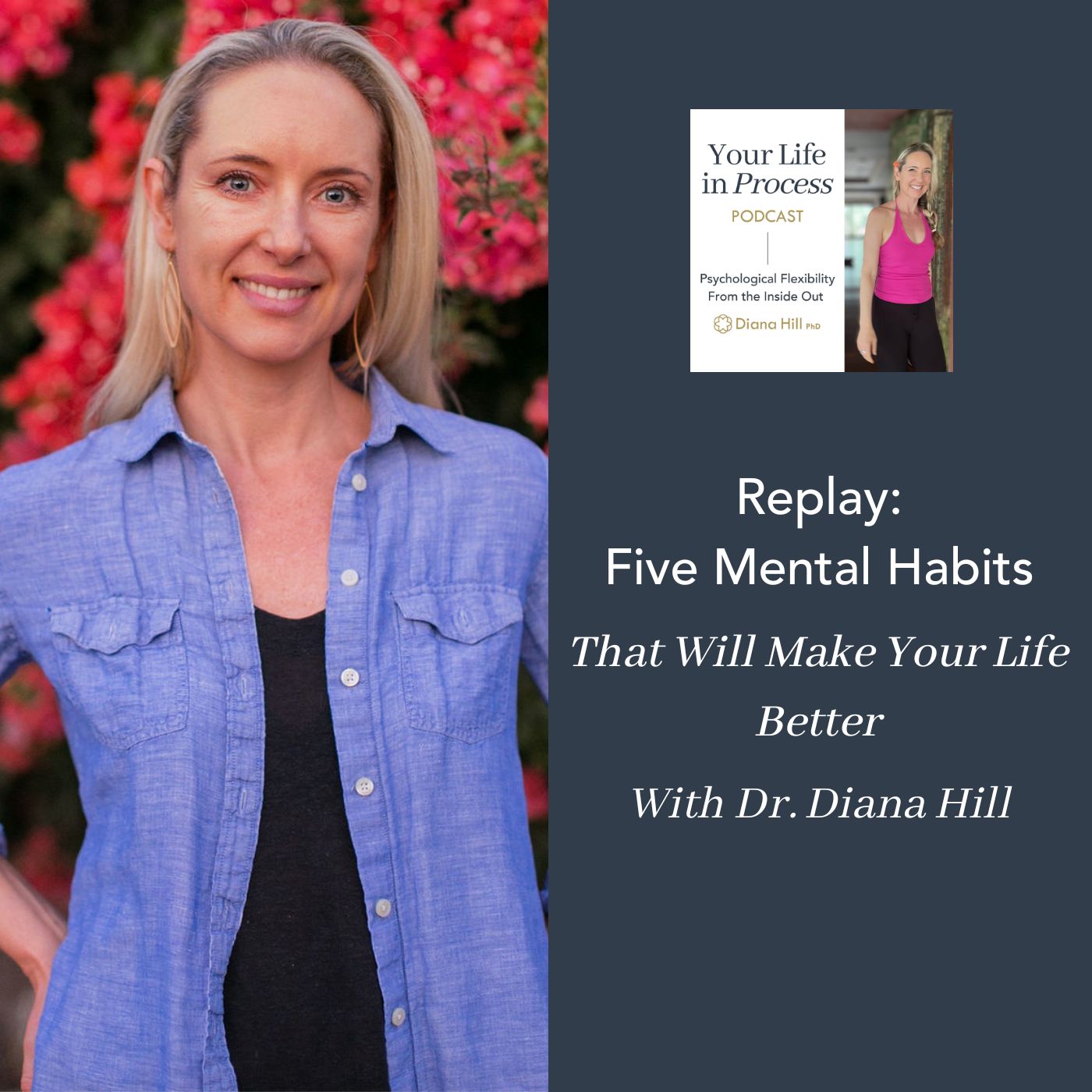 Replay Five Mental Habits That Will Make Your Life Better With Dr. Diana Hill