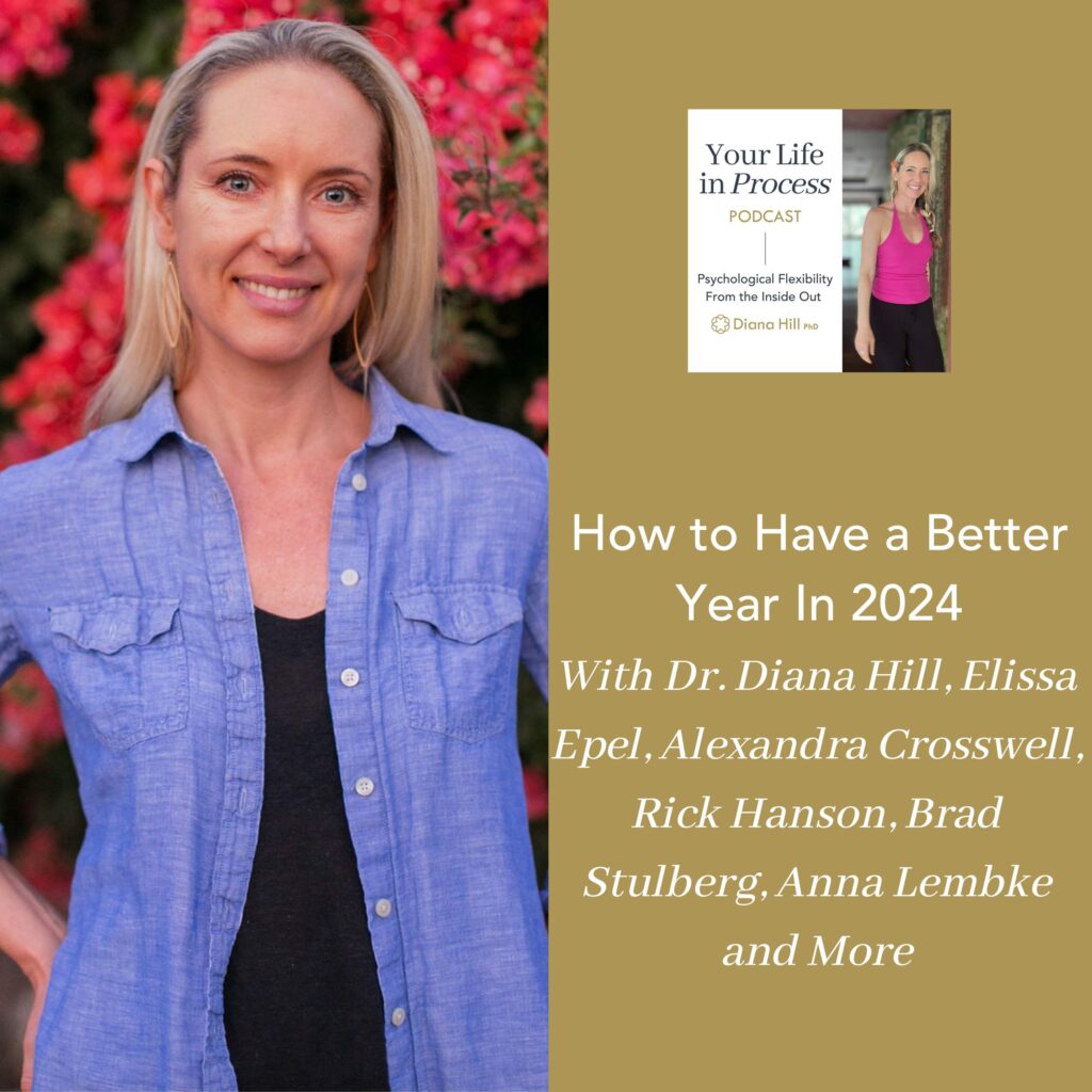 How to Have a Better Year in 2024 With Dr. Diana Hill, Elissa Epel, Alexandra Crosswell, Rick Hanson, Brad Stulberg, Anna Lembke and More