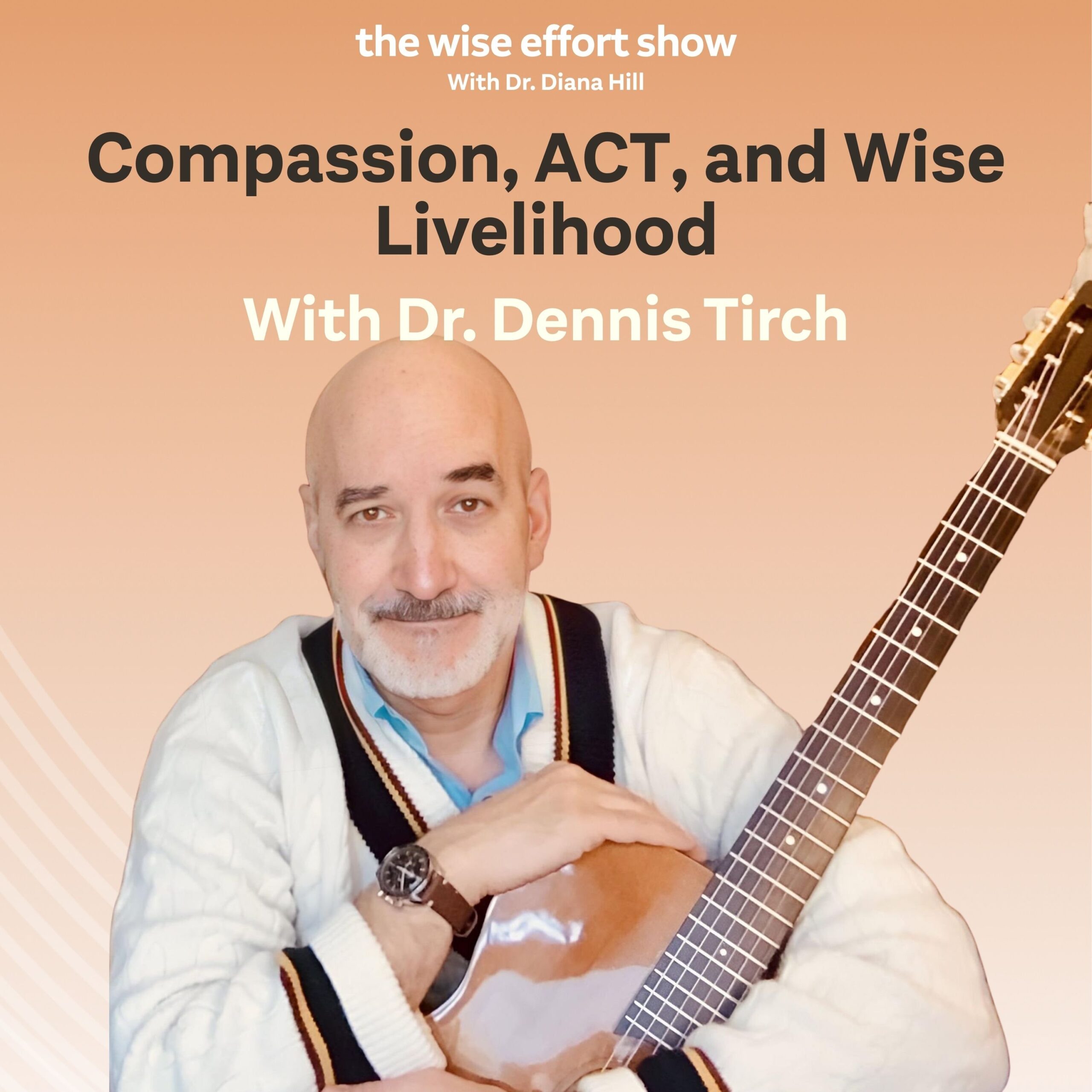 Compassion, ACT, and Wise Livelihood With Dr. Dennis Tirch and Dr. Diana Hill | ACT Psychologist | Leadership Coach | Wise Effort