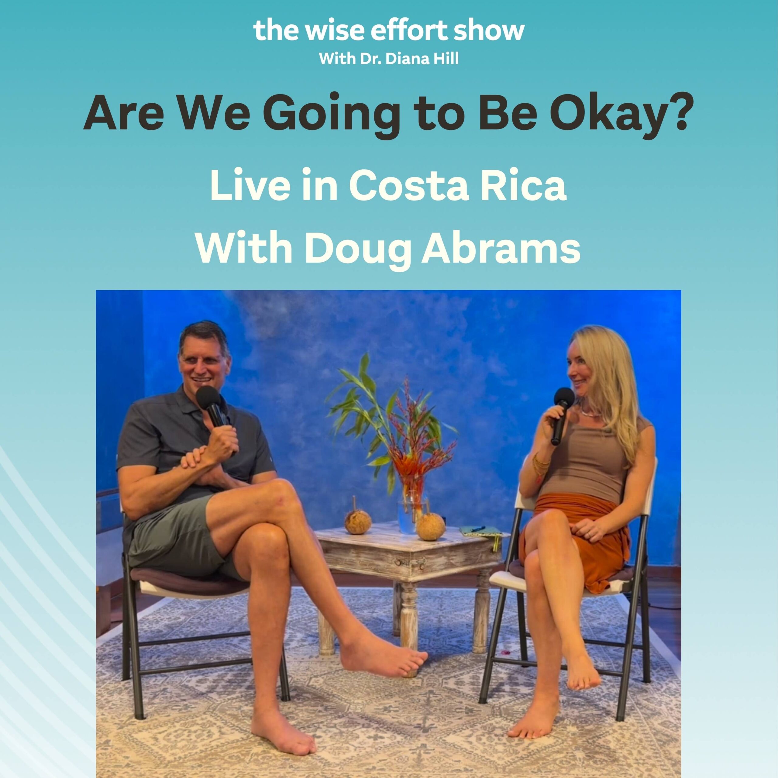 Are We Going to Be Okay with Doug Abrams and Dr. Diana Hill ACT Psychologist Leadership Coach Wise Effort